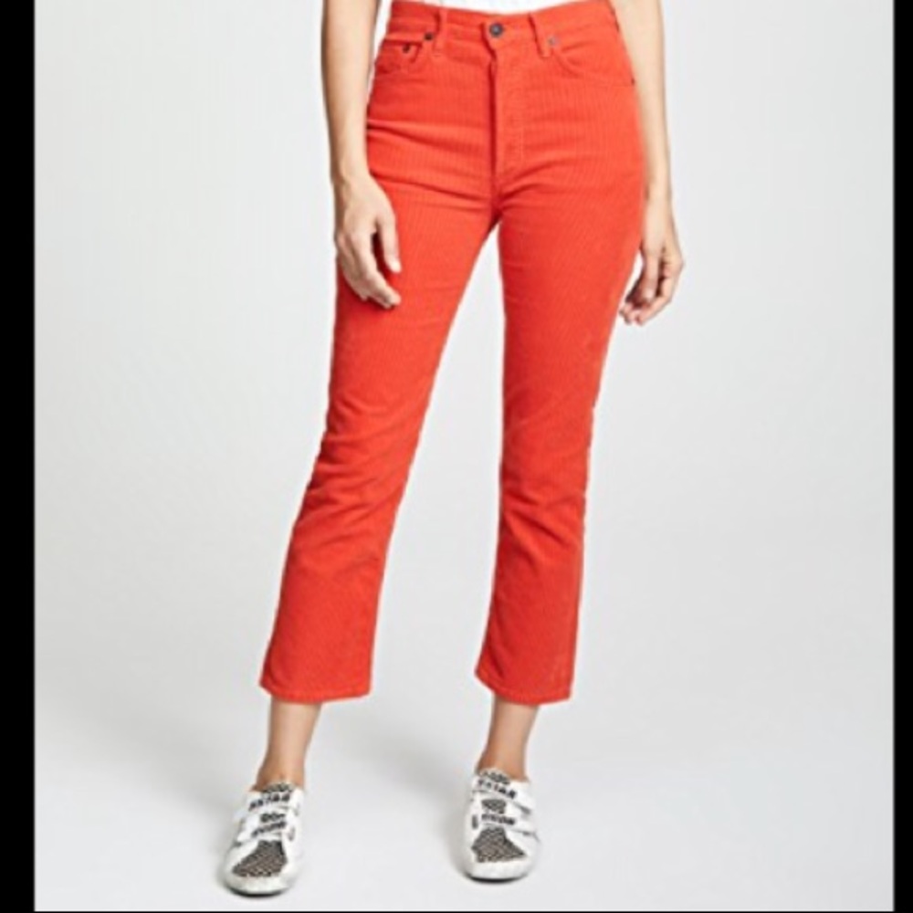 Agolde Riley Corduroy pants